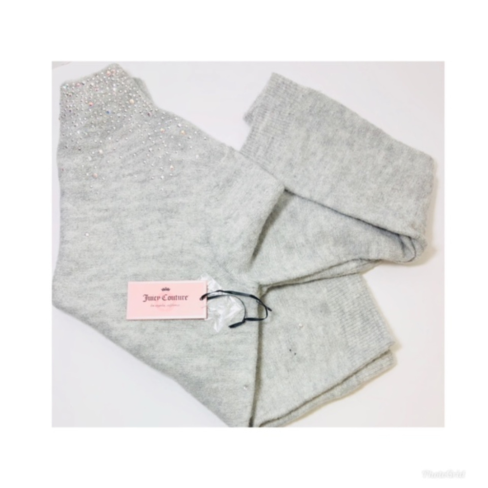 Juicy Couture Gray Embellished Sweater XS NWT - Picture 5 of 8